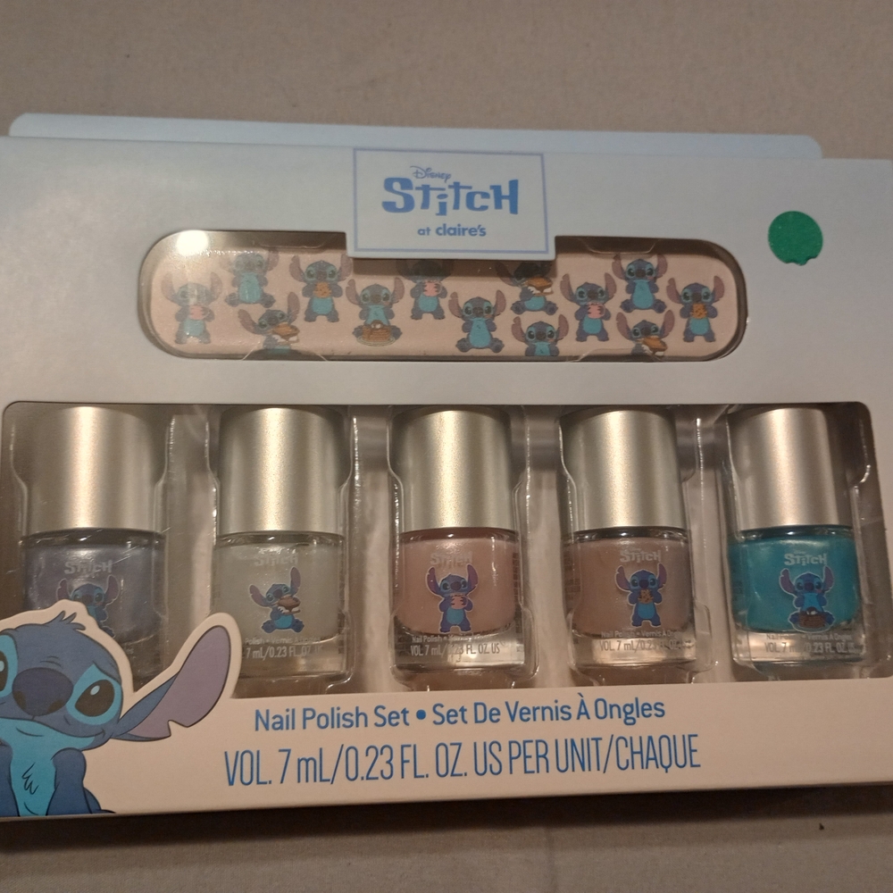 Disney Stitch Nail Polish Set - Multicolor